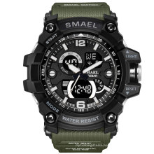SMAEL 1617C Men Digital & Quartz Watches Plastic Brand Week Display Sport Smart Male Watch